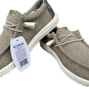 Hey Dude Wally Stretch Men Sand Dune Camo Size M12 Men's Slip on shoes